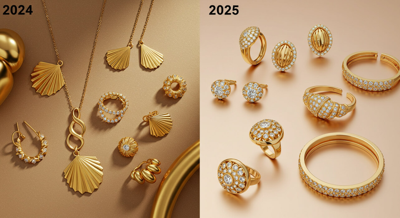 How Gold Designs Changed in 2025 Compared to Last Year