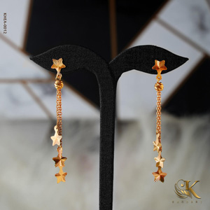 Star flapper earring