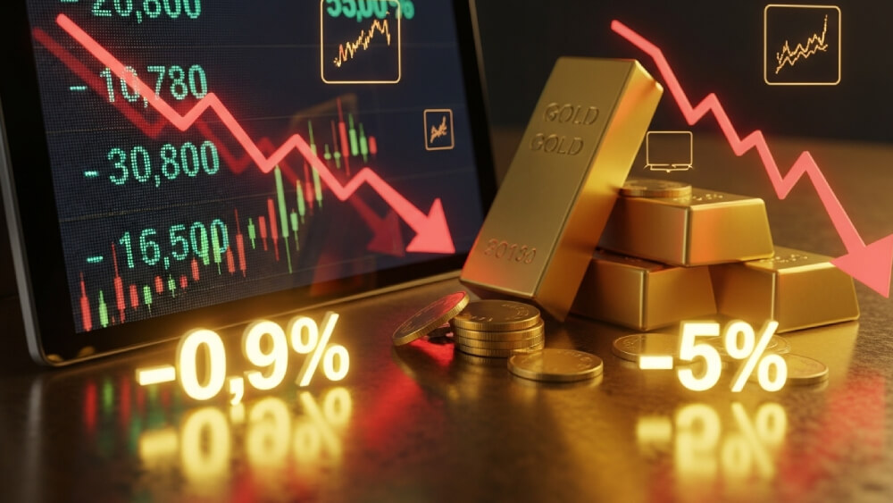 Gold Starts the Week Lower: Experts Warn “Watch the Next Two Days”