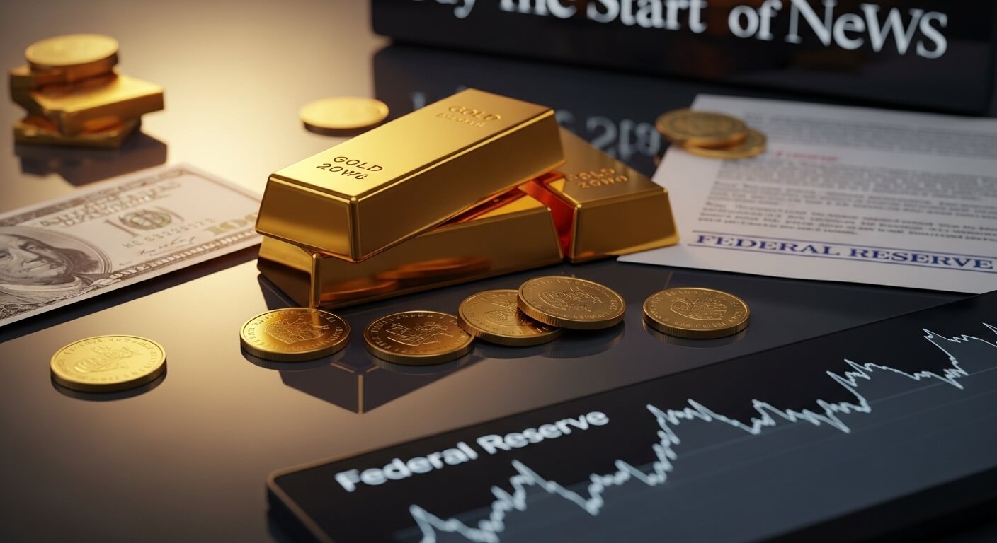 Gold Starts the Week Under Fed Pressure