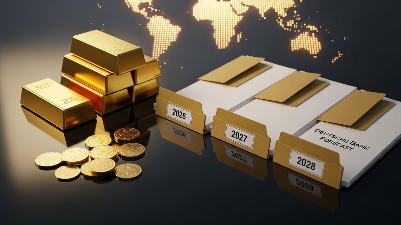 Deutsche Bank Releases Three-Year Gold Forecast